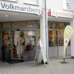 Die Aussenansicht der Volkmarsberg Apotheke