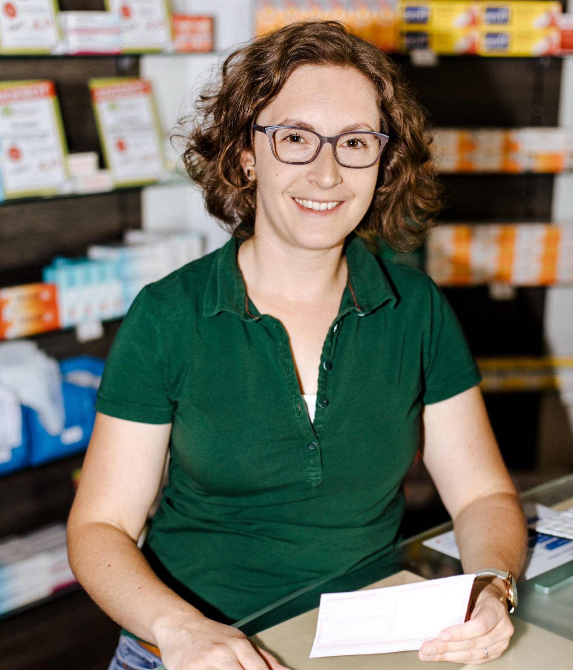 Carina Groeneveld vom Team der Volkmarsberg Apotheke